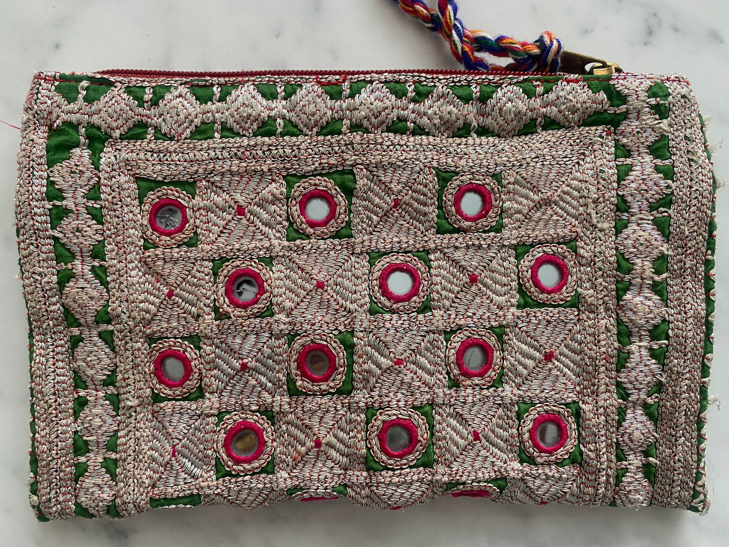 ANAND VINTAGE BANARASI CLUTCH BAG