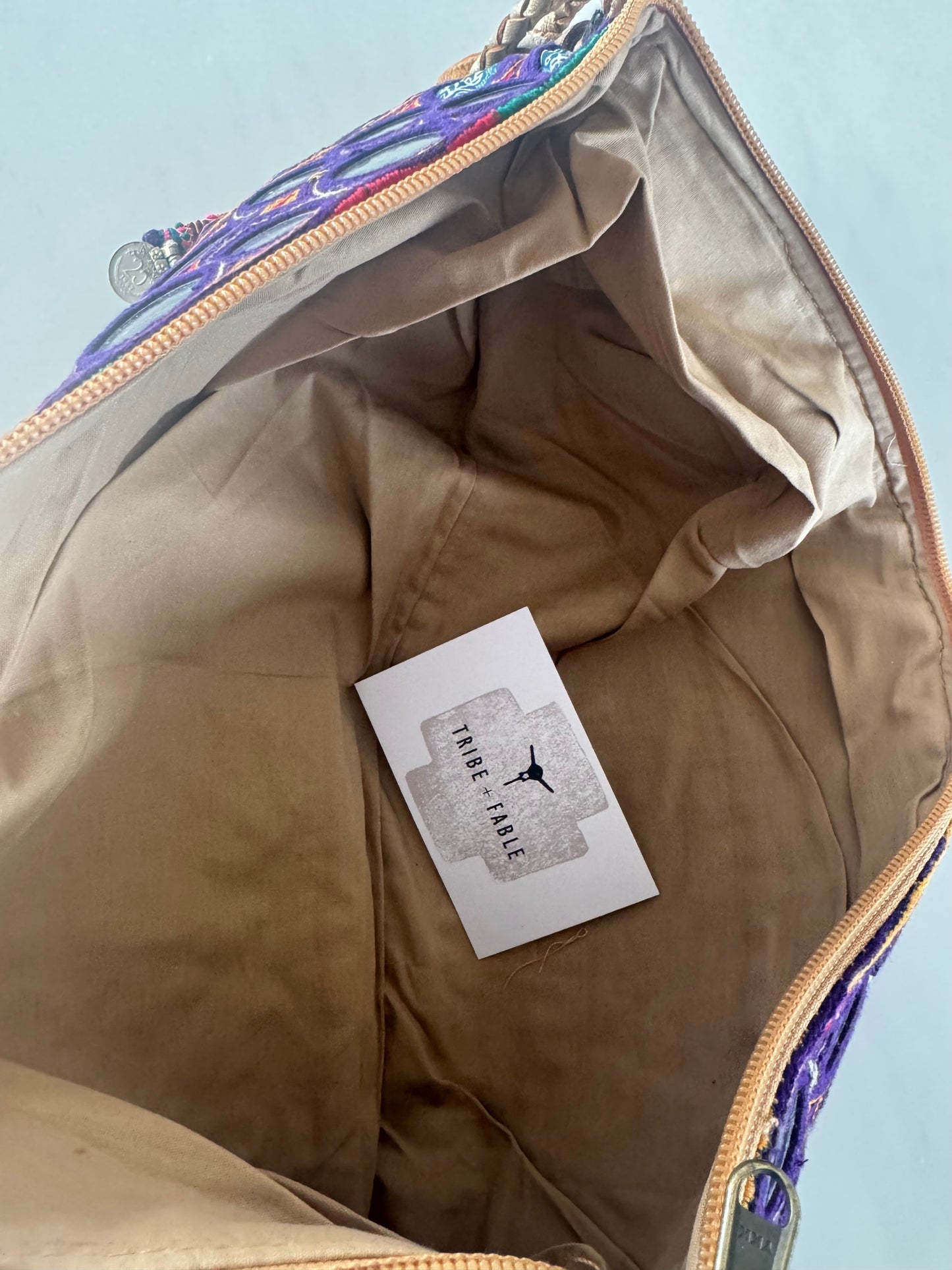 UTTAMA VINTAGE BANARASI CLUTCH BAG