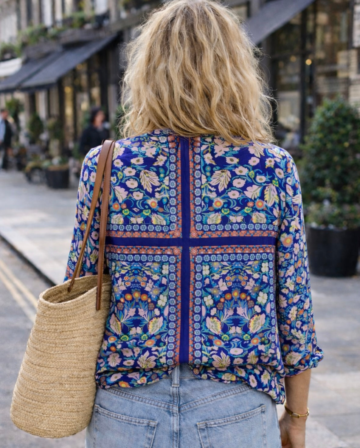 CALIFORNIA LOUNGE SHIRT IN ATLAS BLOOM