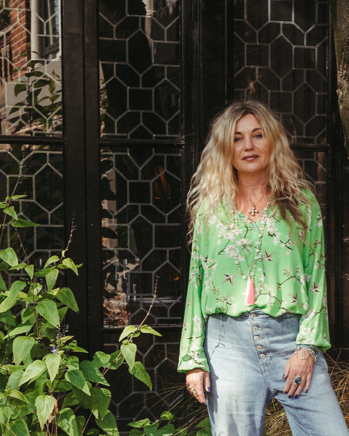 KYOTO LOUNGE SHIRT IN KIWI
