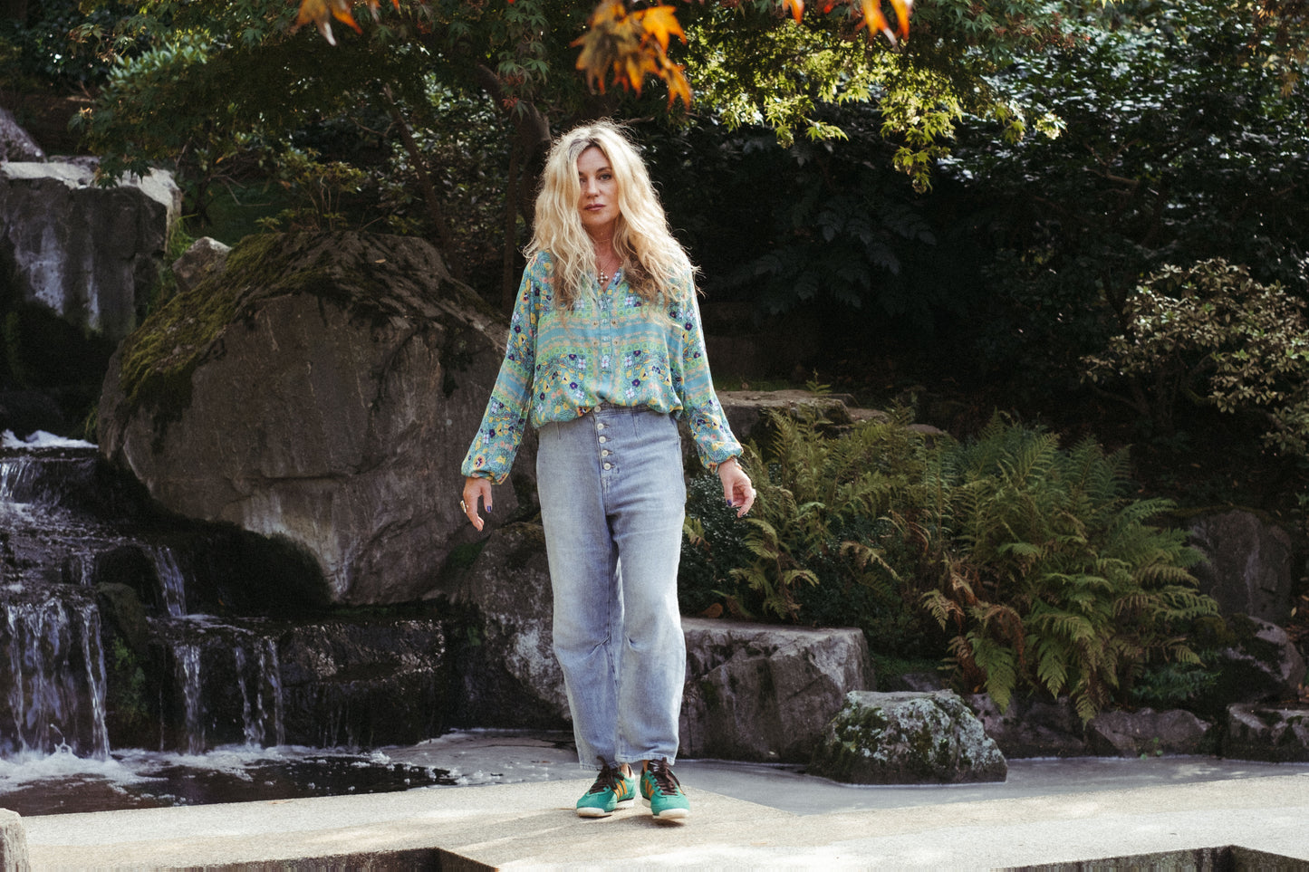 CALIFORNIA LOUNGE SHIRT IN MERMAID