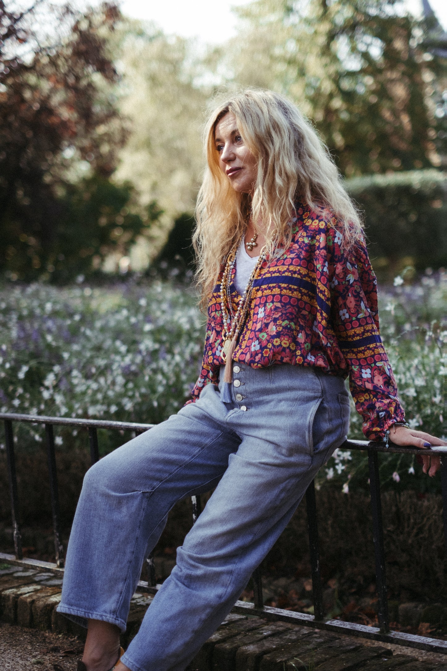 CALIFORNIA LOUNGE SHIRT IN GYPSY SOUL