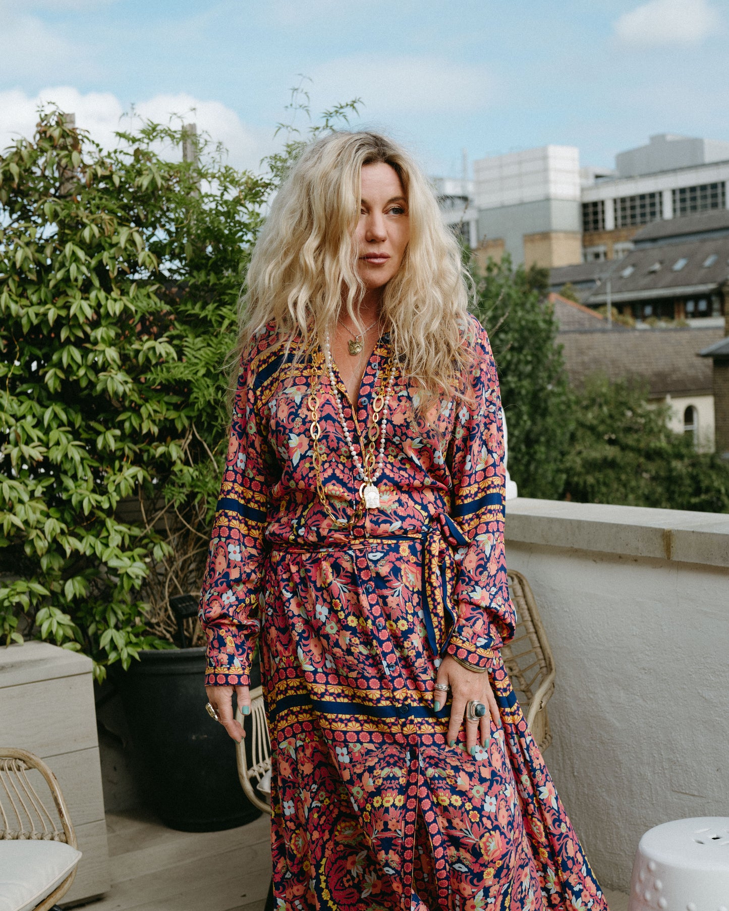 CALIFORNIA CHEMISE DRESS IN GYPSY SOUL