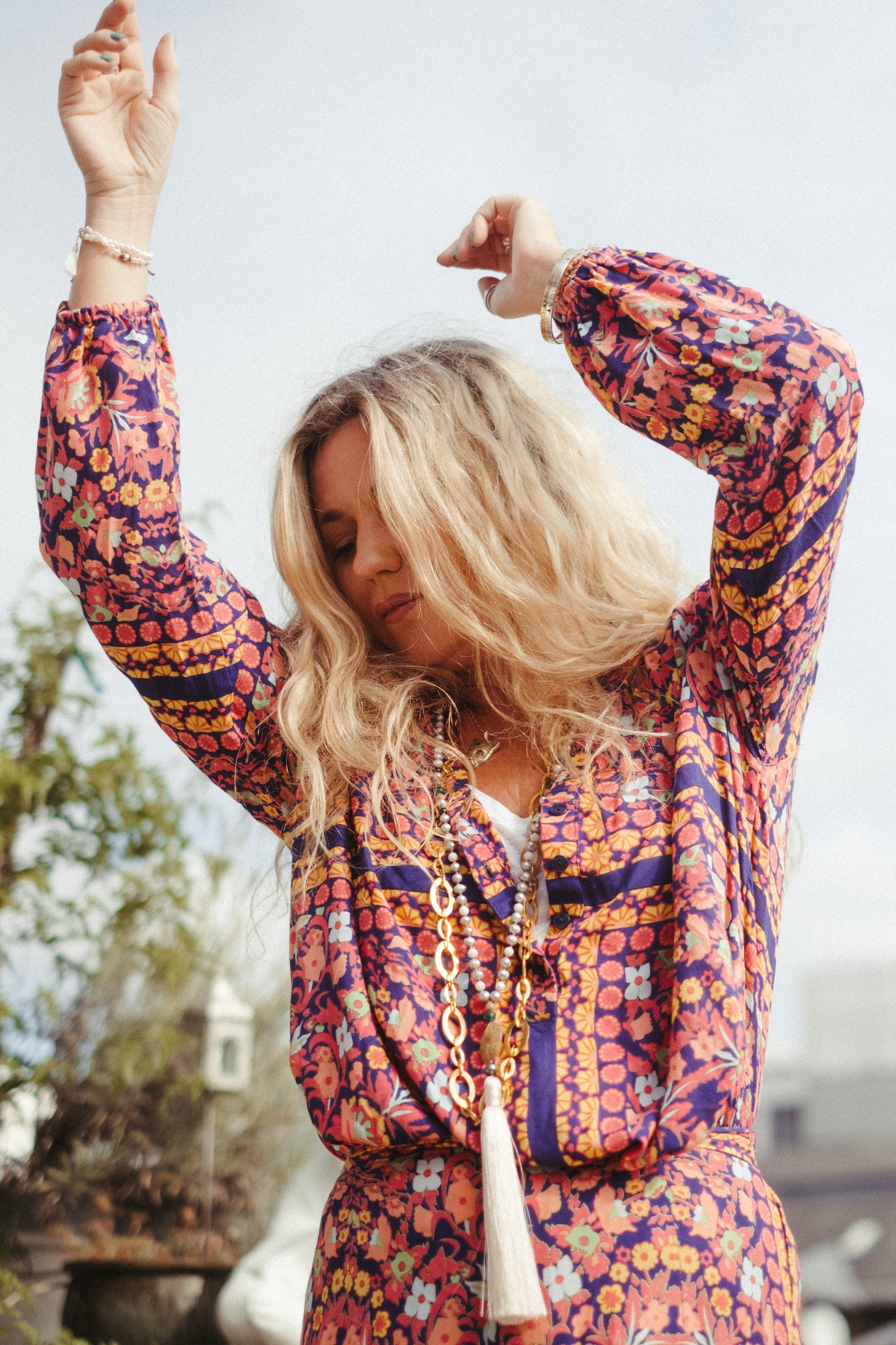 CALIFORNIA LOUNGE SHIRT IN GYPSY SOUL