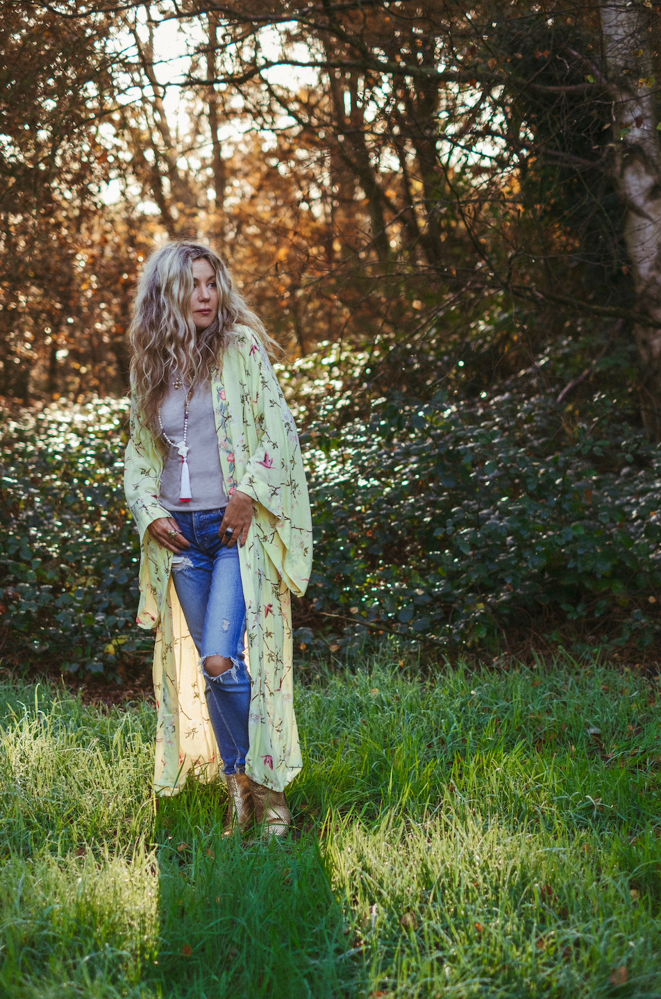 KYOTO KIMONO SUNLIGHT YELLOW