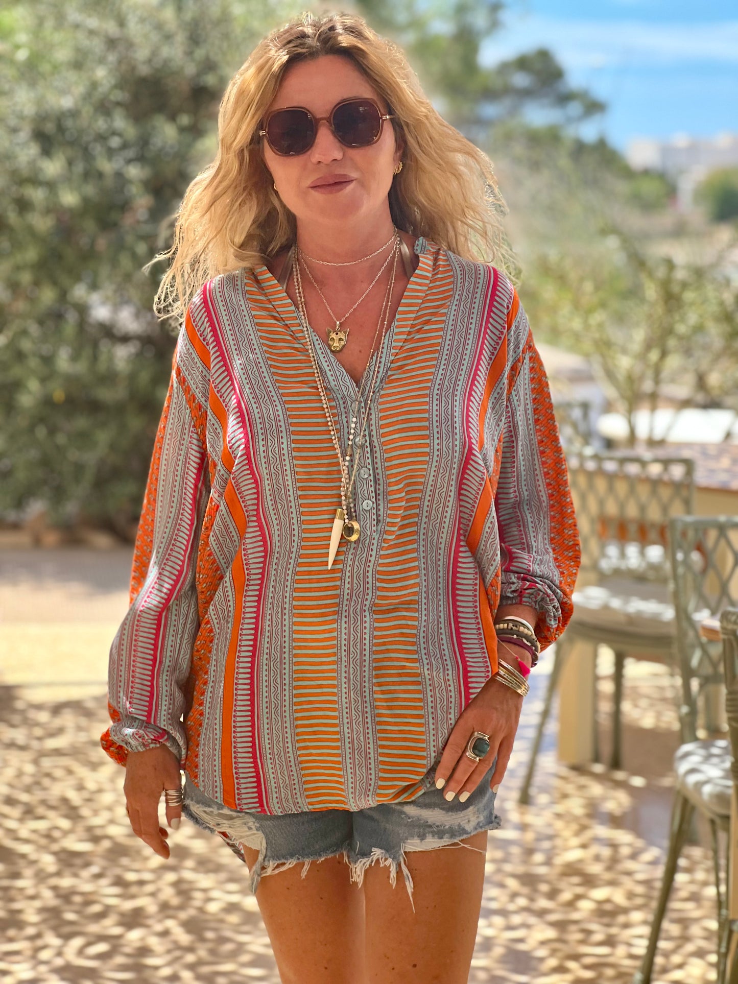 MALI LOUNGE SHIRT - BAMAKO