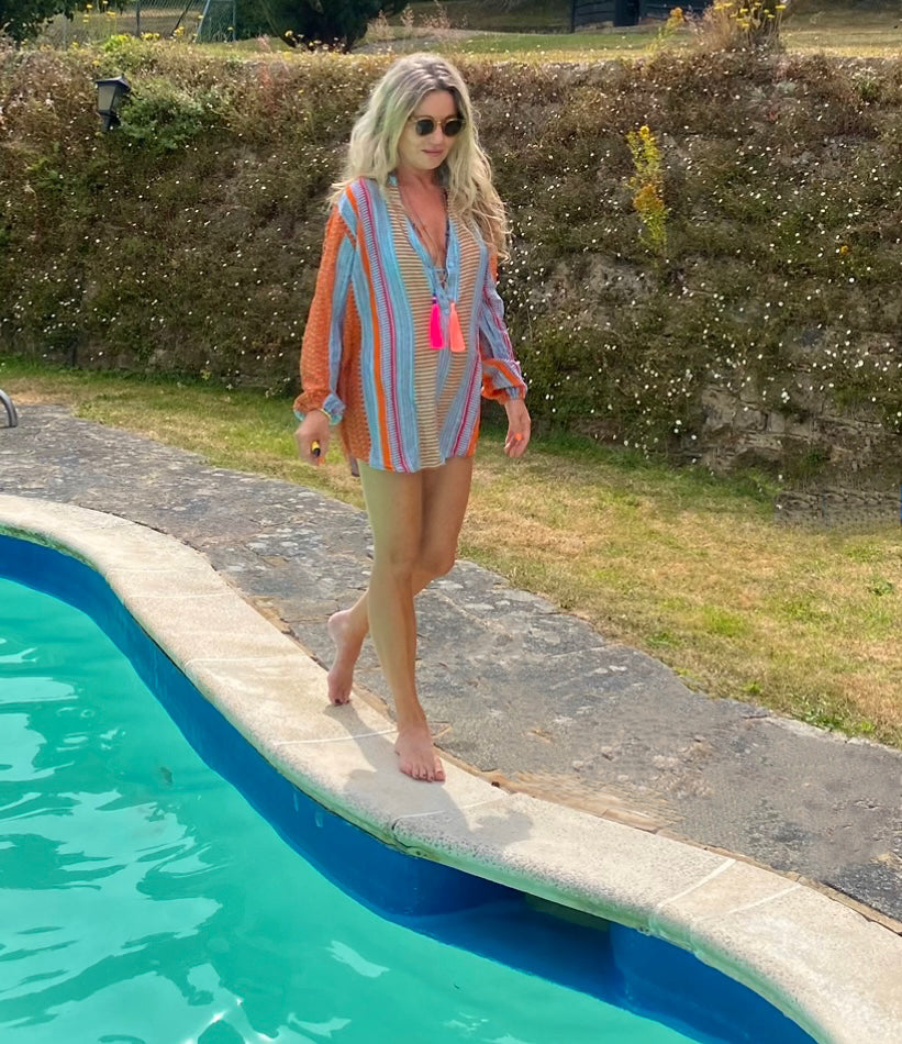 MALI LOUNGE SHIRT - SUNRISE