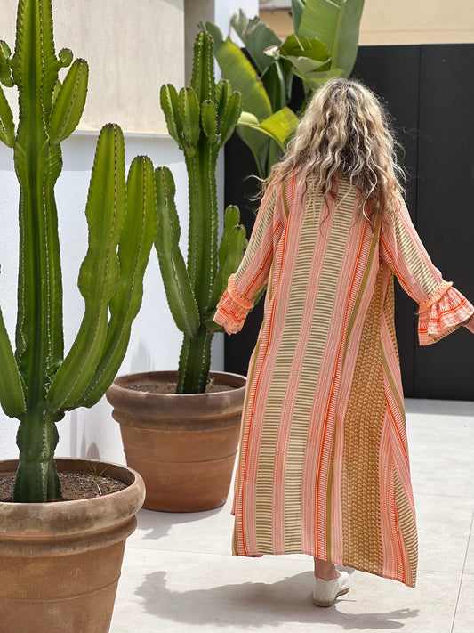 MALI LOUNGE DRESS - SUNRISE