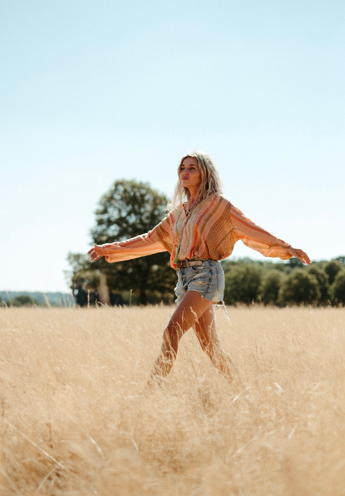 MALI LOUNGE SHIRT - SUNRISE