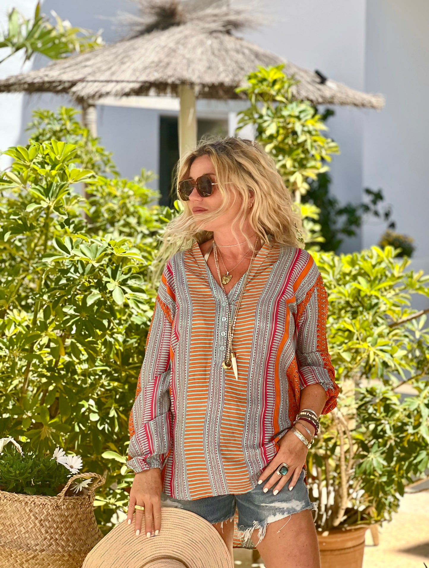 MALI LOUNGE SHIRT - BAMAKO