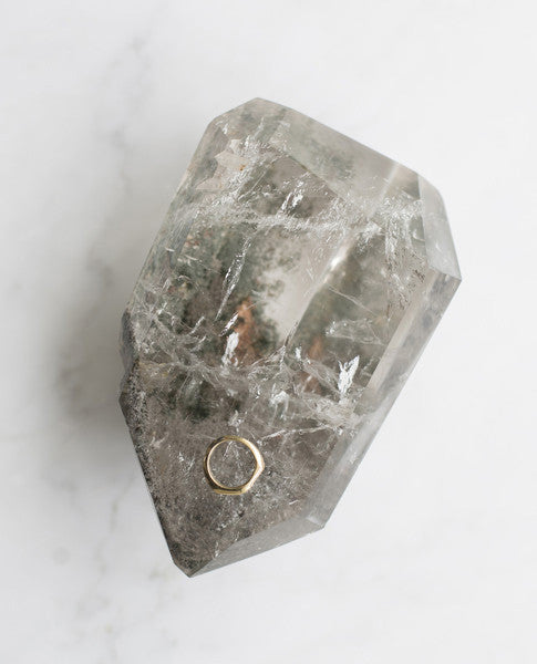 SIMPLE LAMU TALISMAN STACKER RINGS