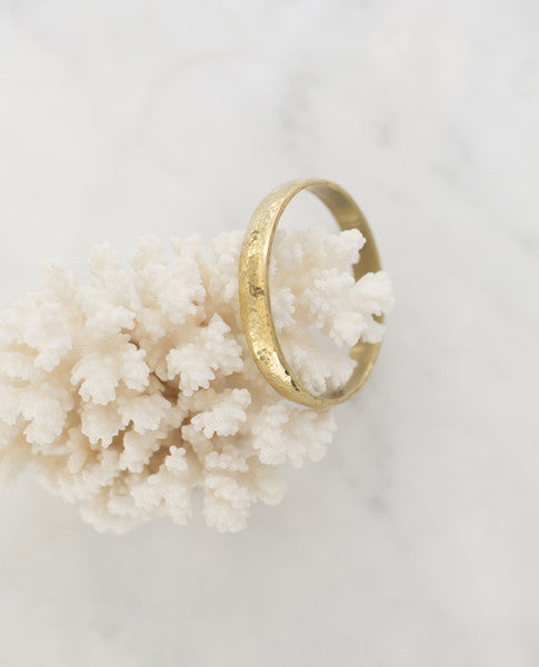 HAND HAMMERED ARM BANGLE