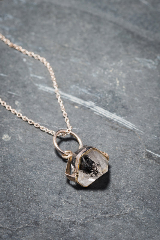 DIAMOND PENDANT SILVER