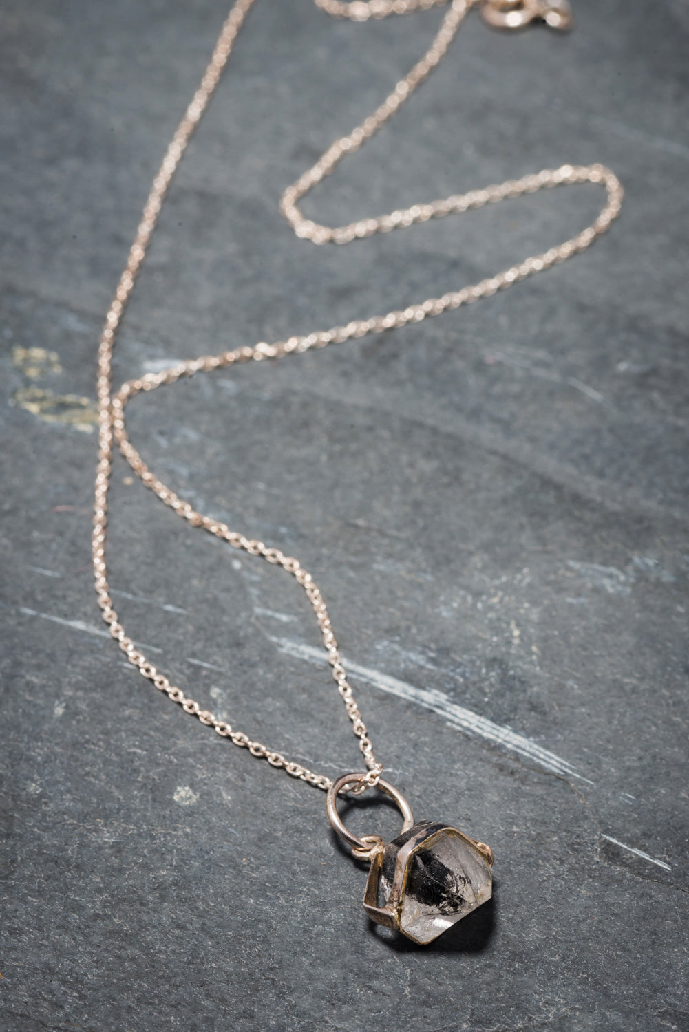 DIAMOND PENDANT SILVER