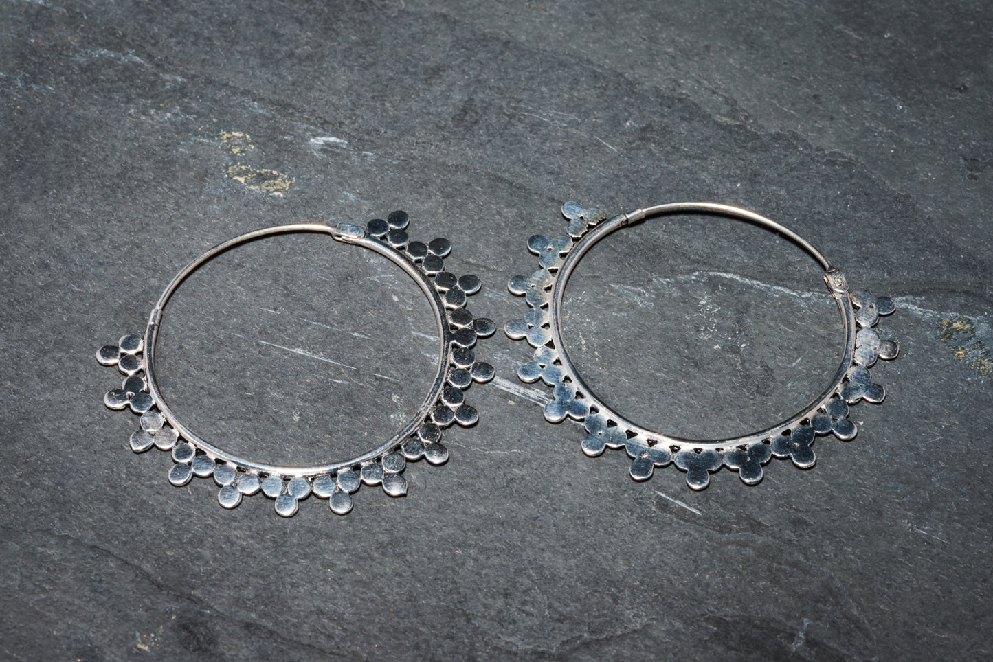 DIVINITY HOOPS SILVER