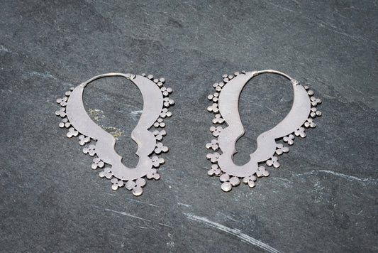 JAIPUR EARRINGS SILVER