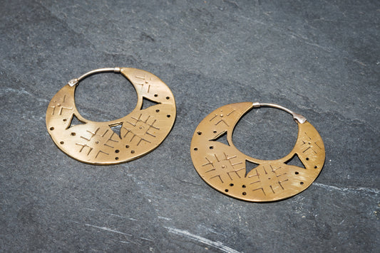 BERBER TRIBE EARRINGS GOLDEN