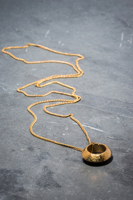 CLASSIC ETHIOPIAN PROMISE RING NECKLACE