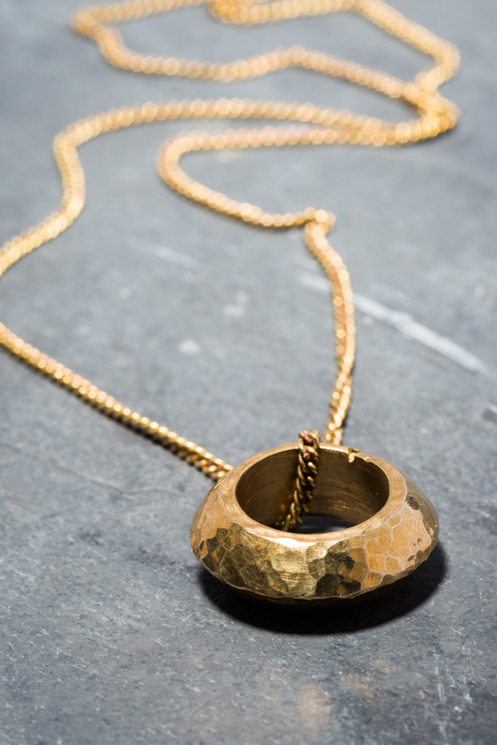 CLASSIC ETHIOPIAN PROMISE RING NECKLACE