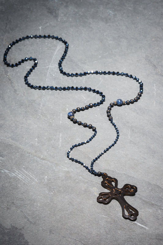 PERUVIAN HORN CROSS