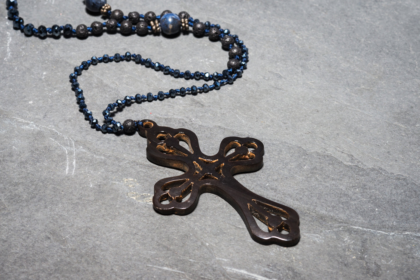 PERUVIAN HORN CROSS