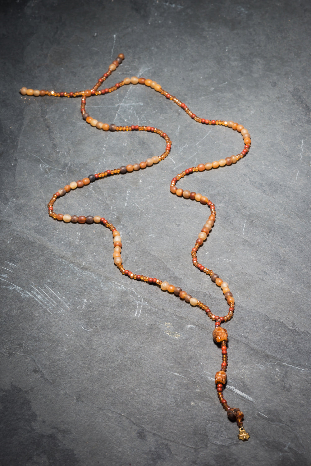 EARTH TONE ROCK SKULL