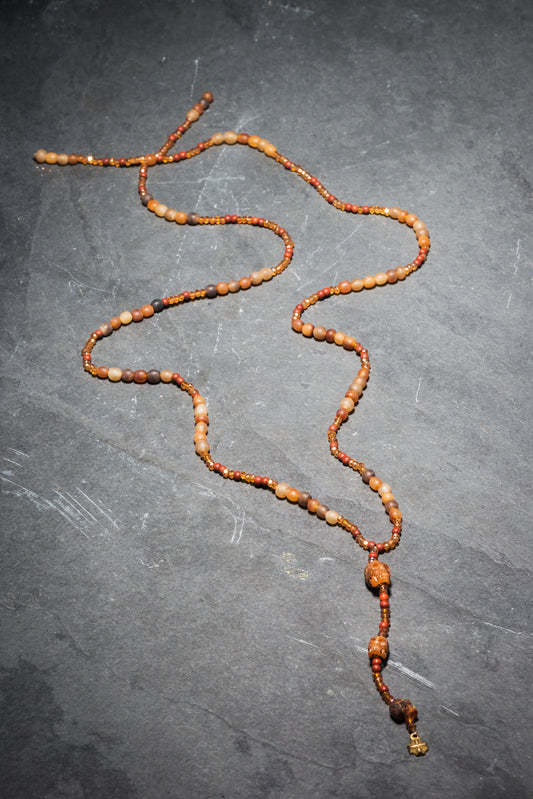 EARTH TONE ROCK SKULL