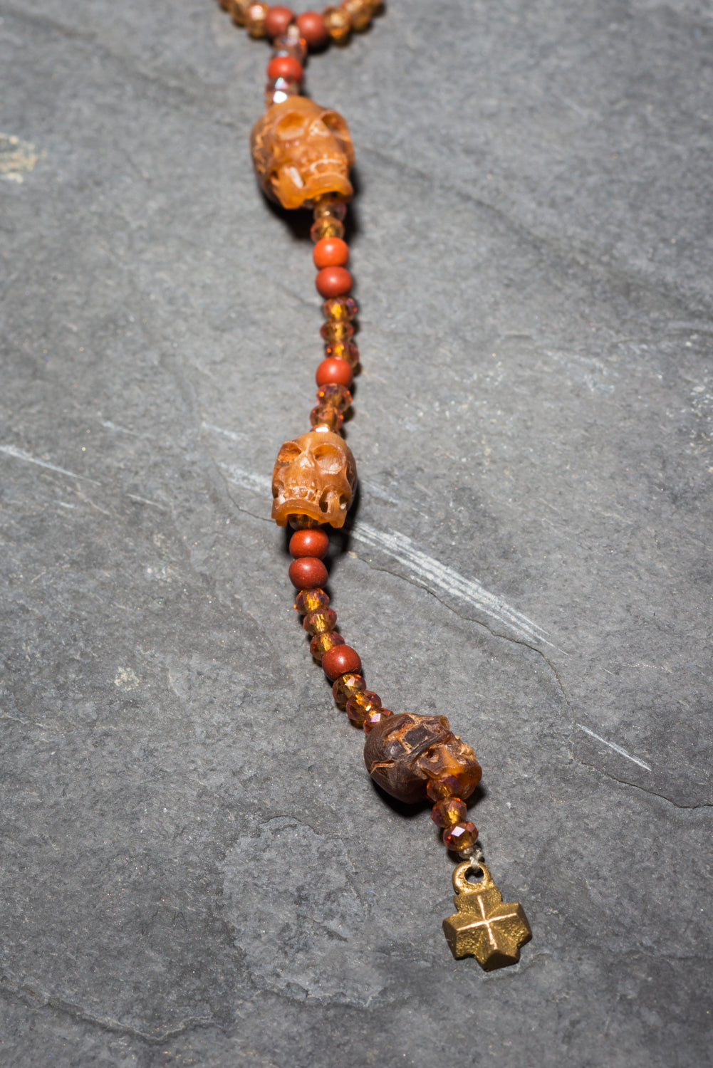 EARTH TONE ROCK SKULL