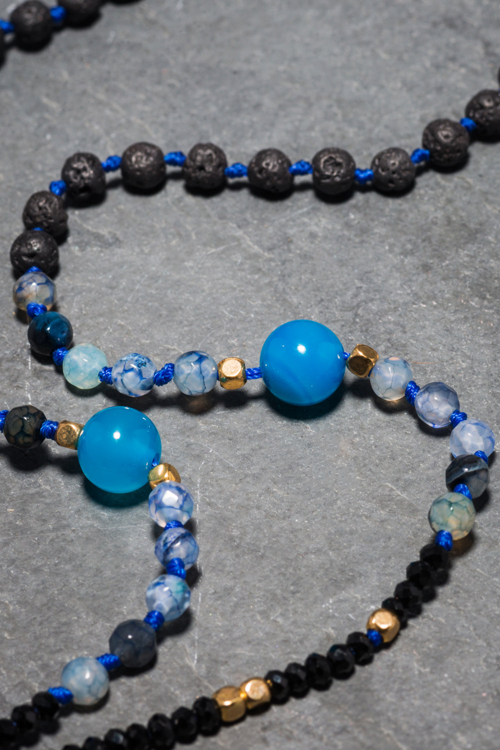 BLUE BOHEME JEWEL TUSK PENDANT