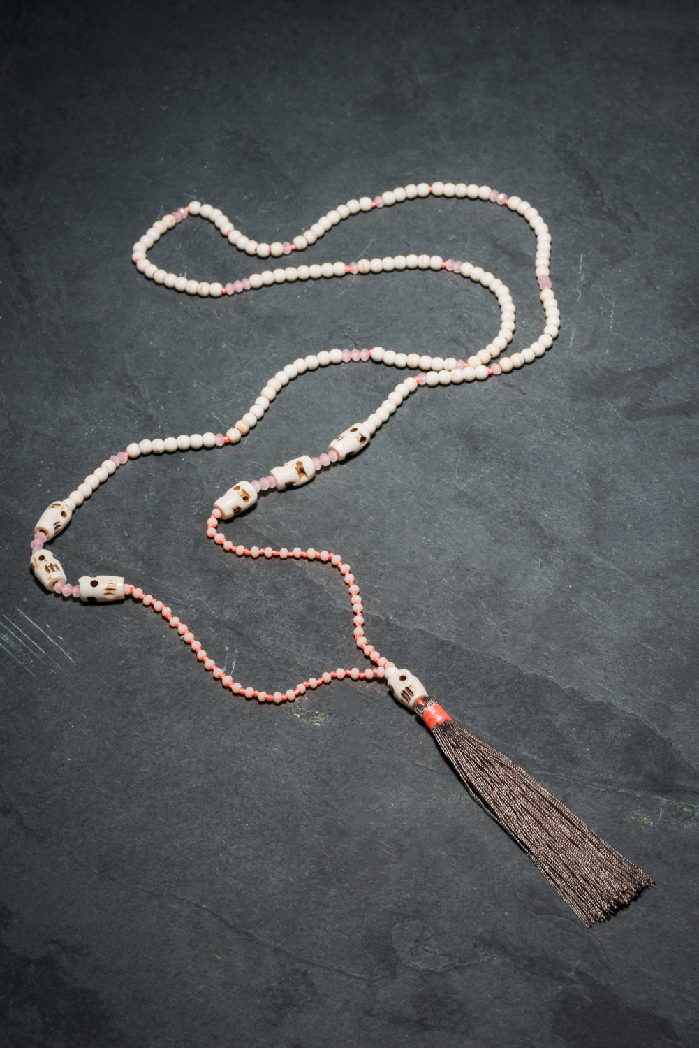 NATURE CORAL PRAYER BEAD
