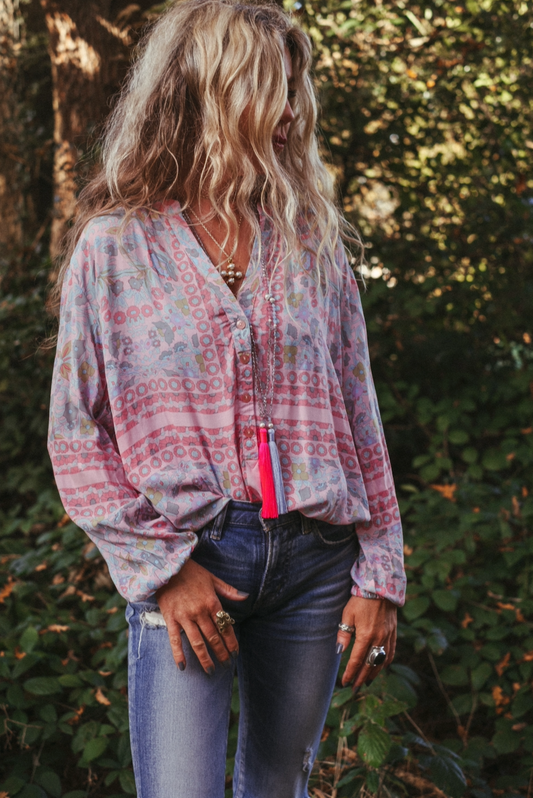 CALIFORNIA LOUNGE SHIRT IN SUNDAY STROLL