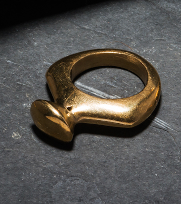 Single brass 2025 knuckle ring