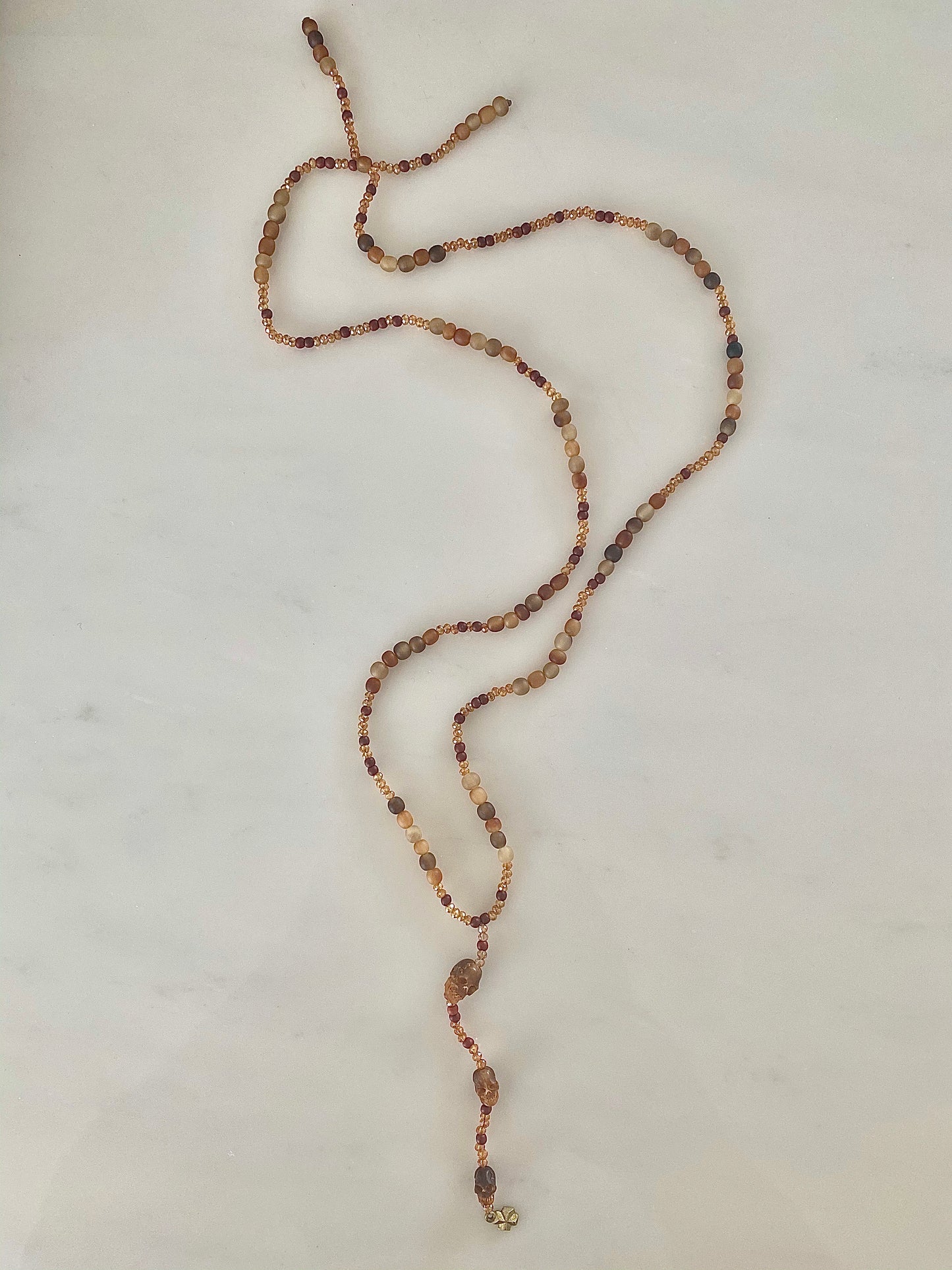 EARTH TONE ROCK SKULL