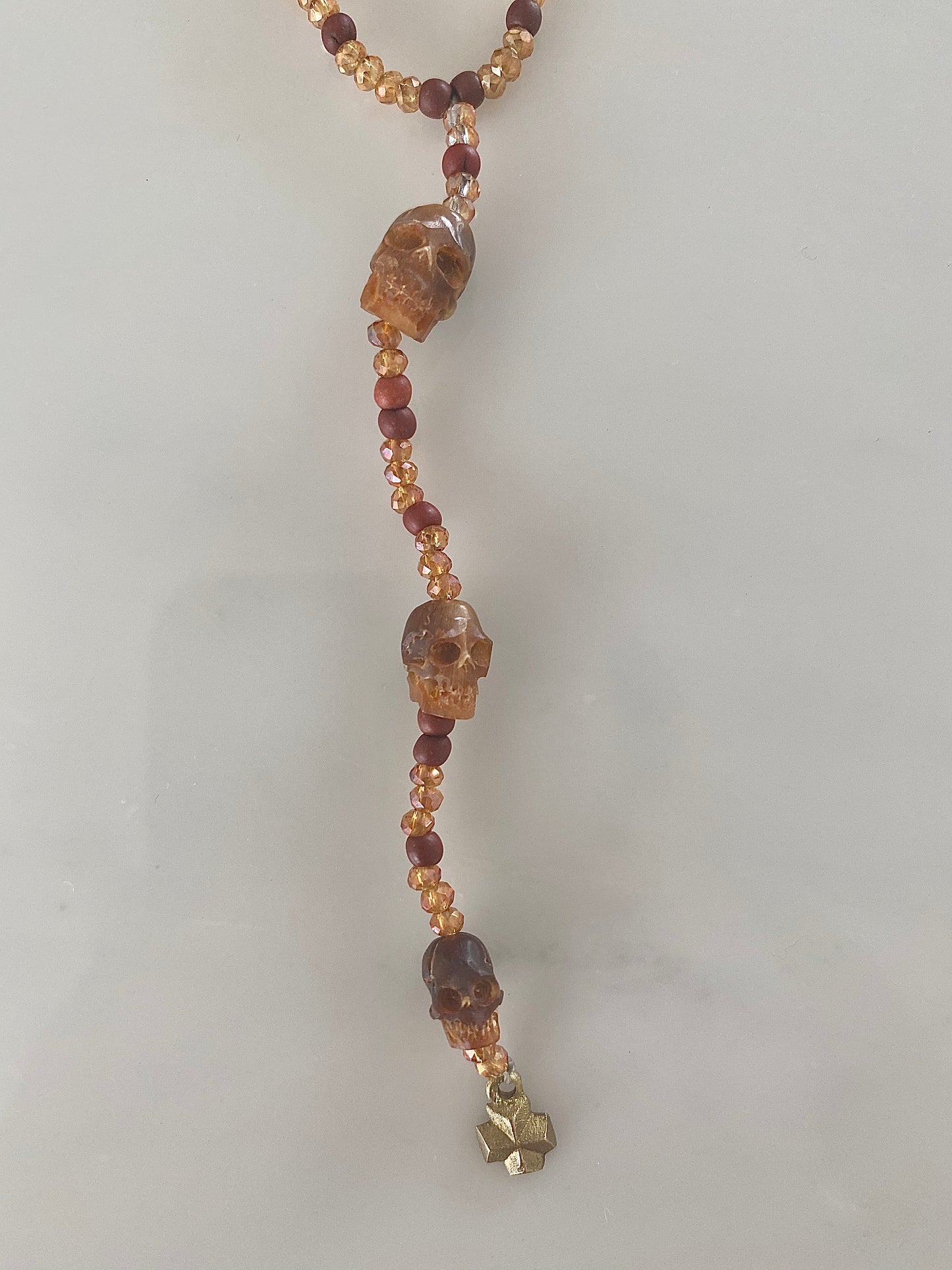 EARTH TONE ROCK SKULL