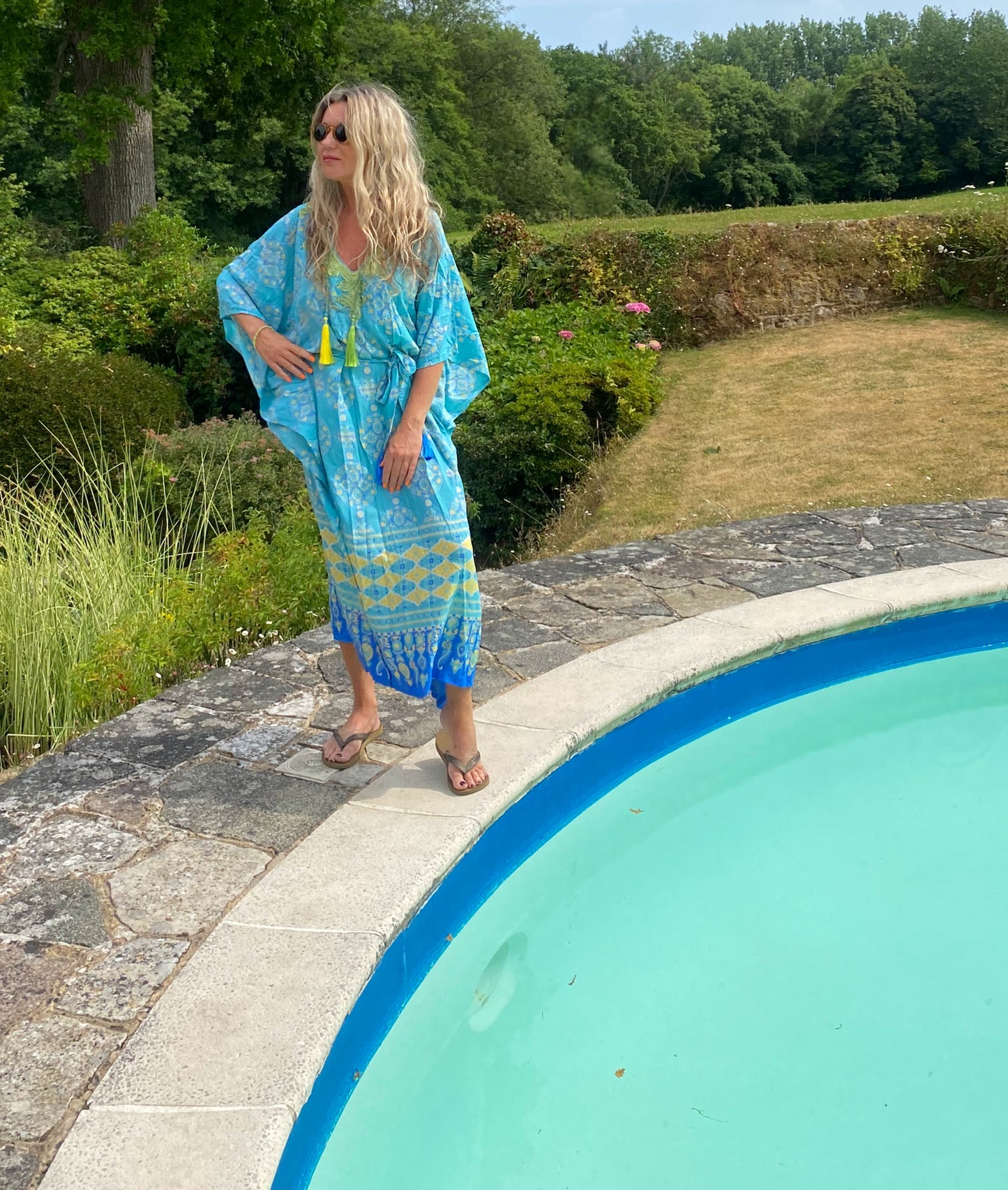 JAIPUR KAFTAN DRESS INDIAN OCEAN