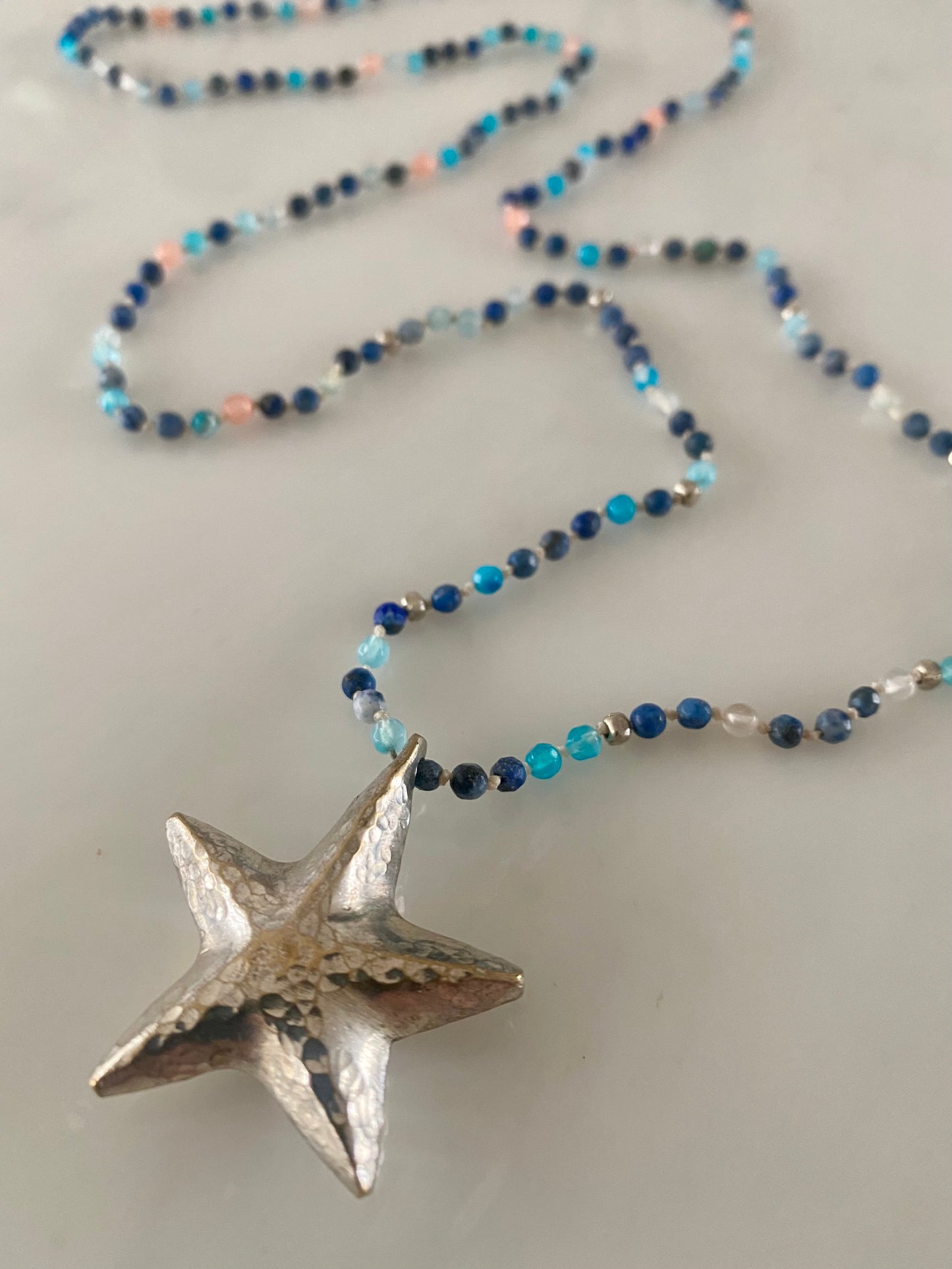 CORAL OCEAN STARFISH SILVER