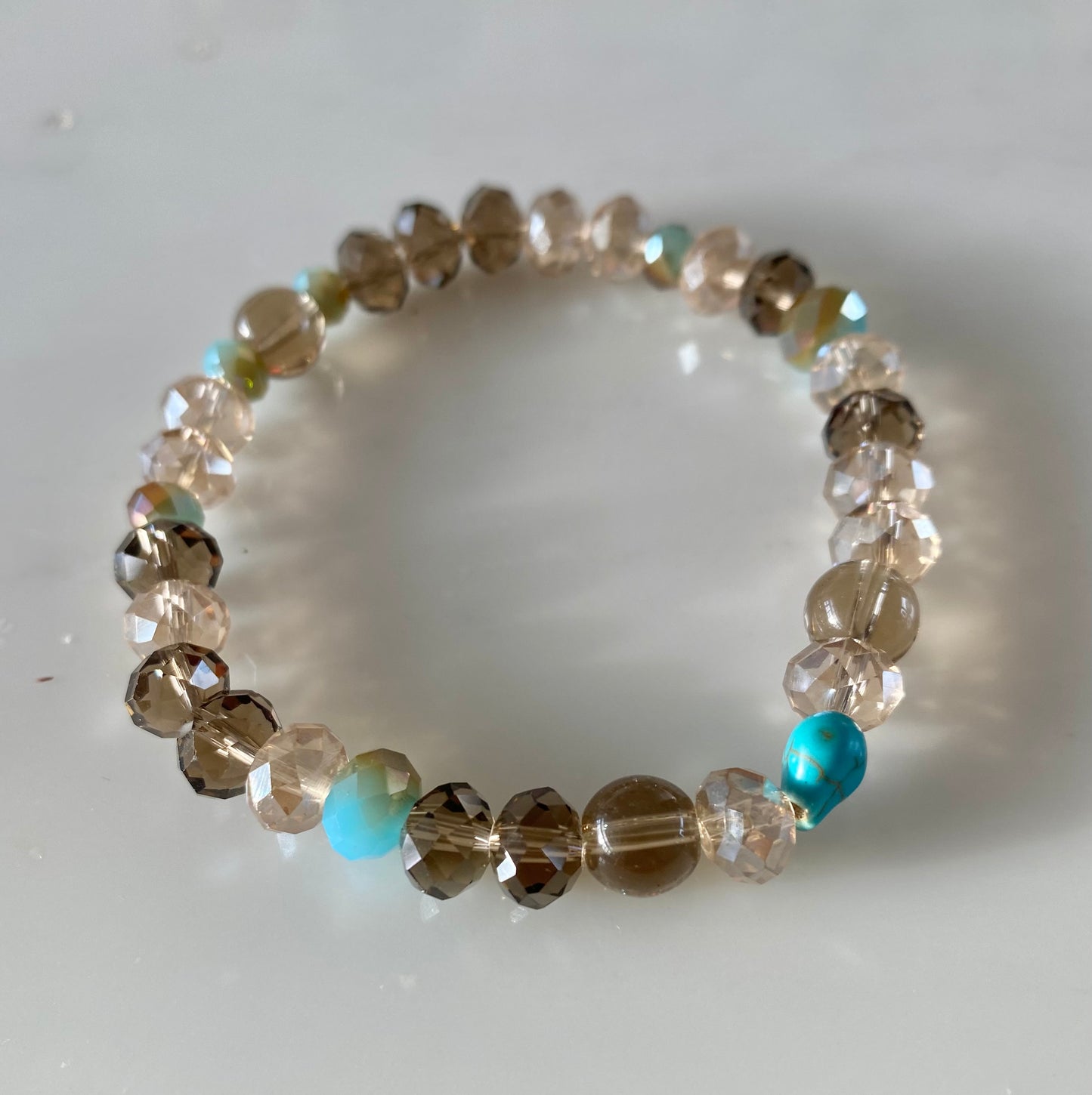 SMOKE IN THE WATER CRYSTAL BRACELET