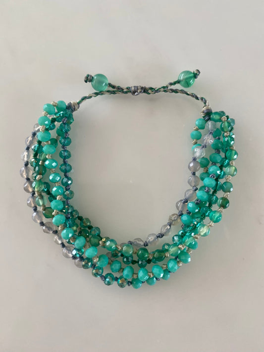 SEA GLASS BEACH BRACELET