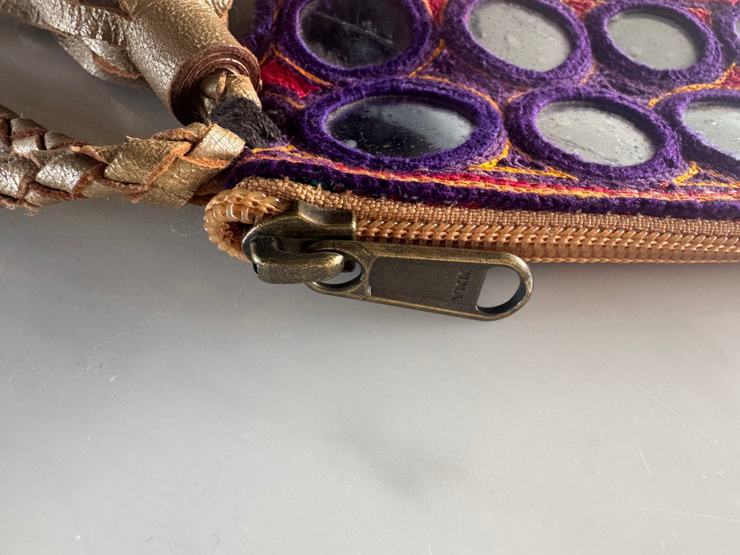 UTTAMA VINTAGE BANARASI CLUTCH BAG