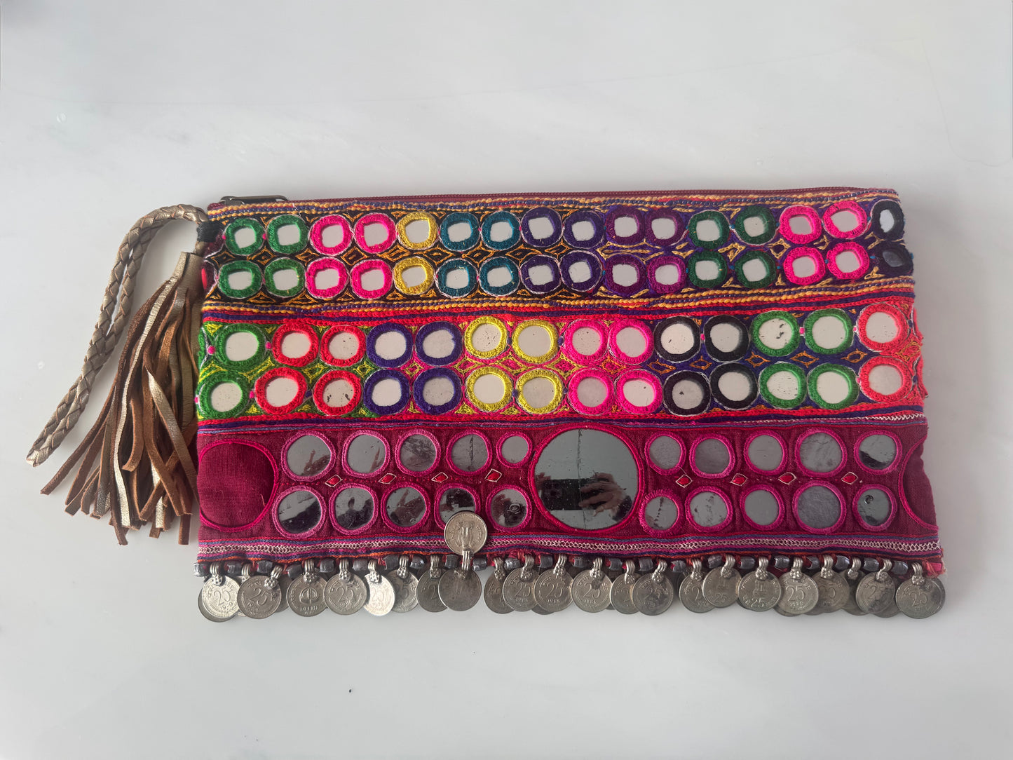 RANJITA VINTAGE BANARASI CLUTCH BAG