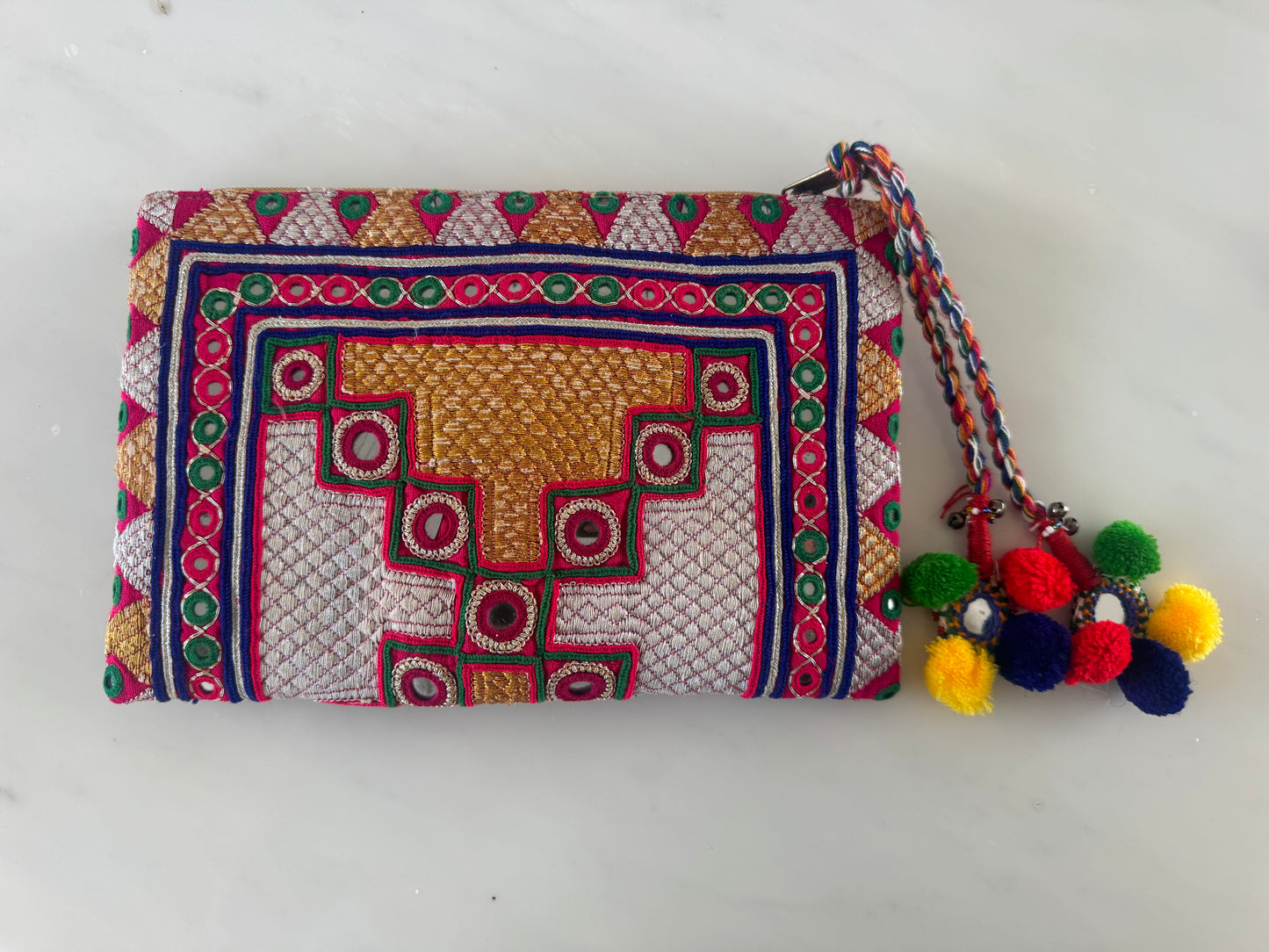 UTSAV VINTAGE BANARASI CLUTCH BAG