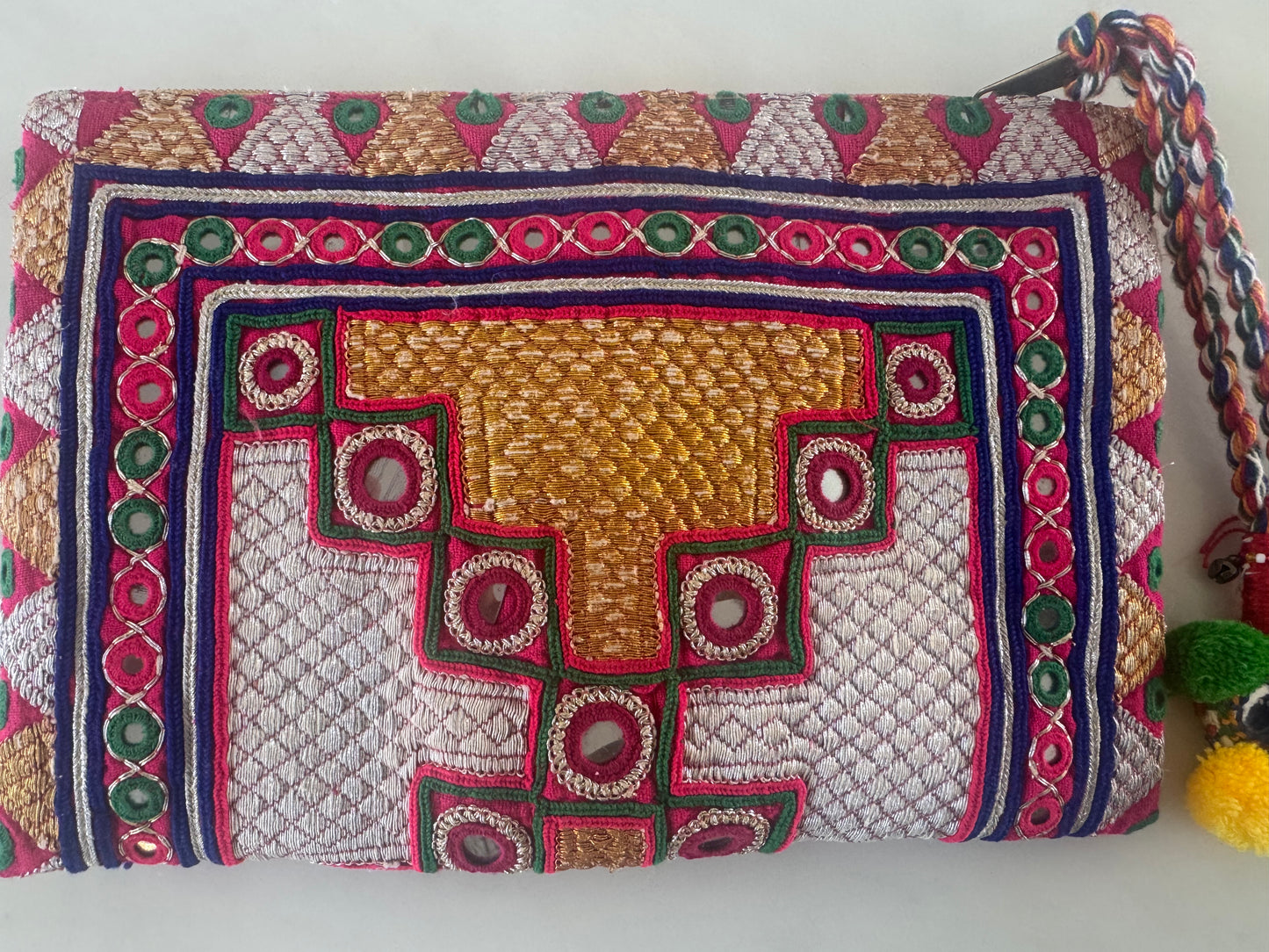 UTSAV VINTAGE BANARASI CLUTCH BAG