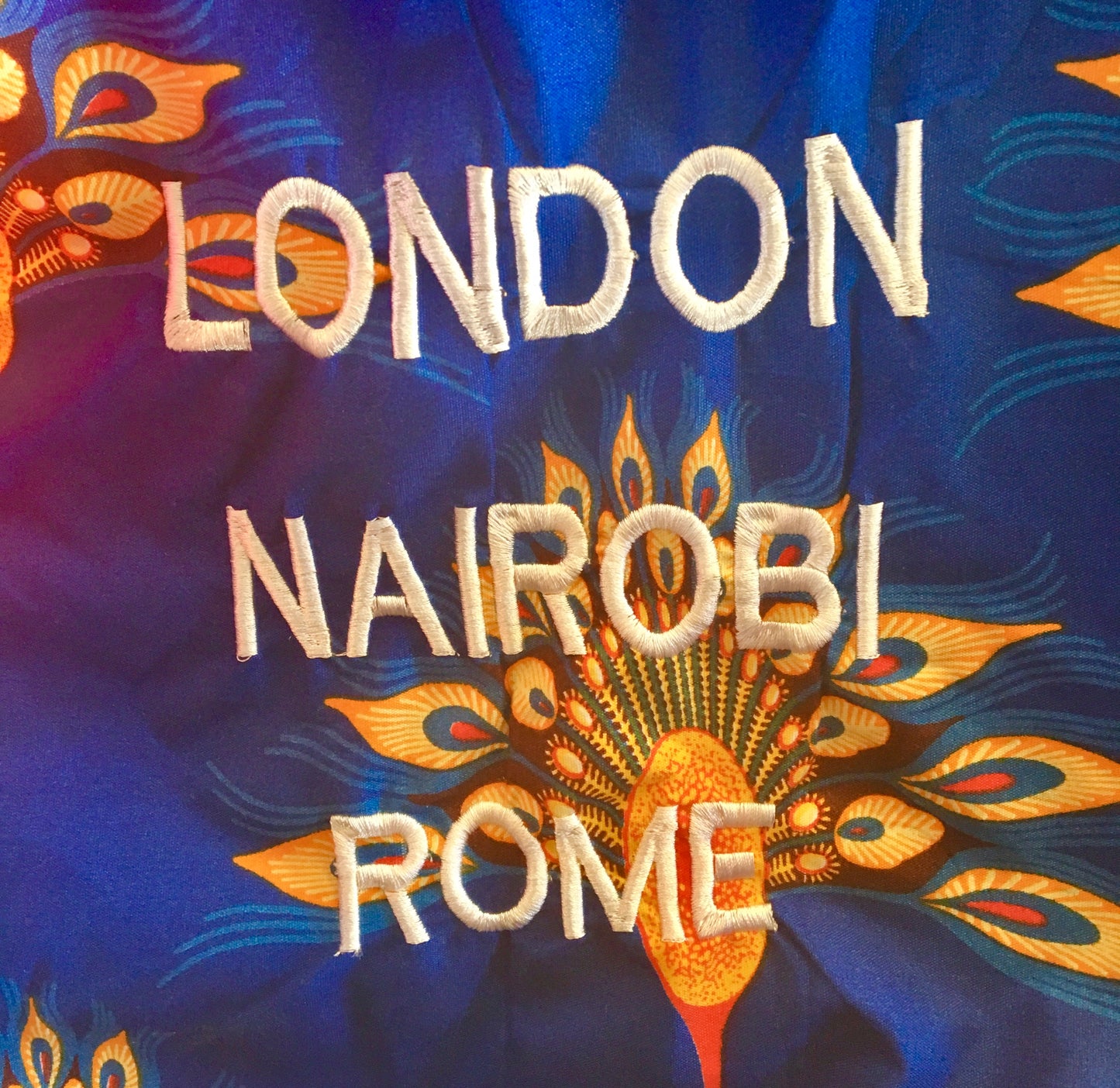 LONDON NAIROBI ROME BAG