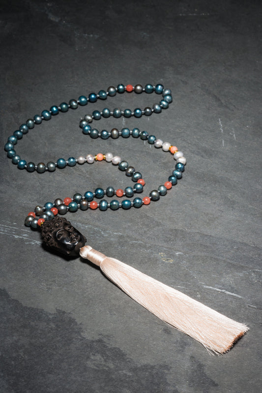 ORIENT PEARL BUDDHA NECKLACE