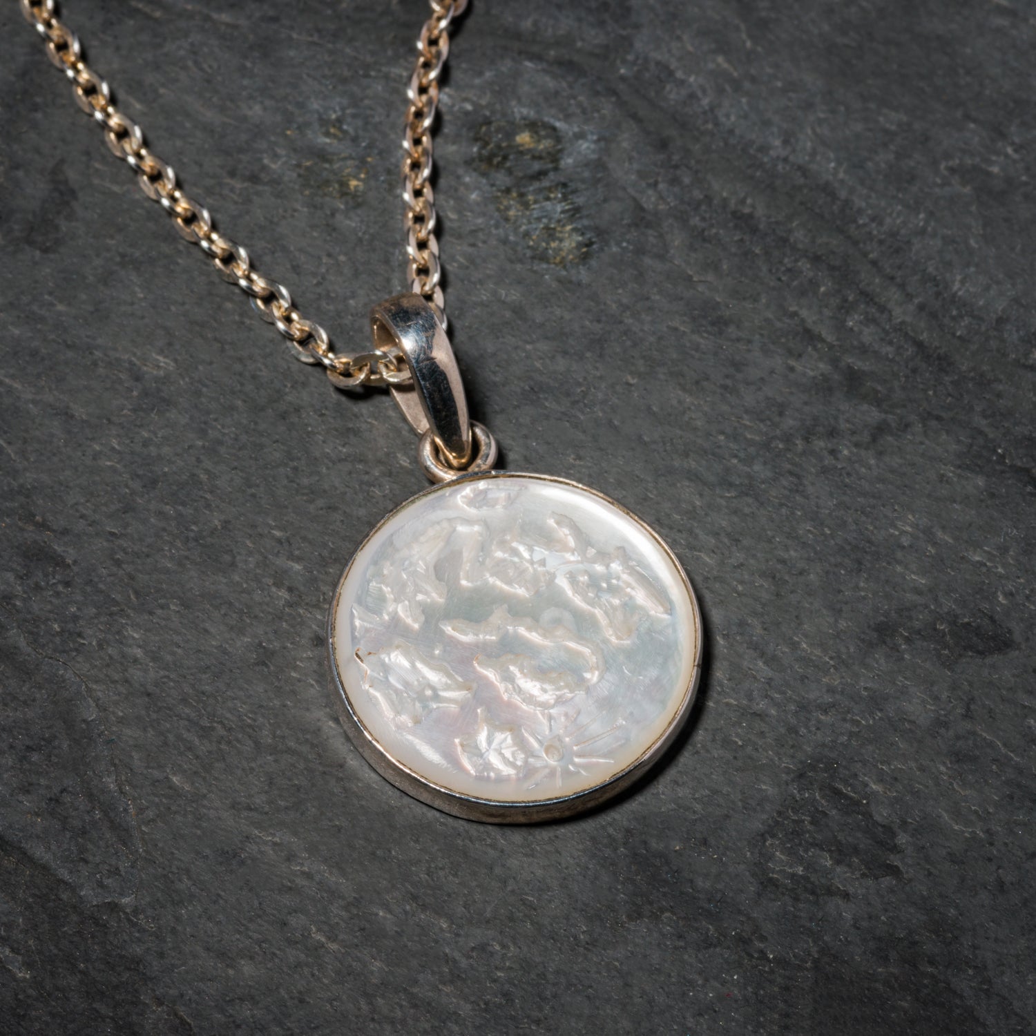 Full best sale moon pendant