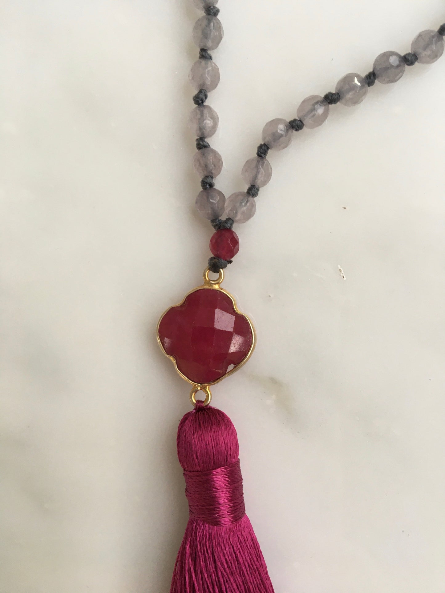 AGATE RUBY SILK