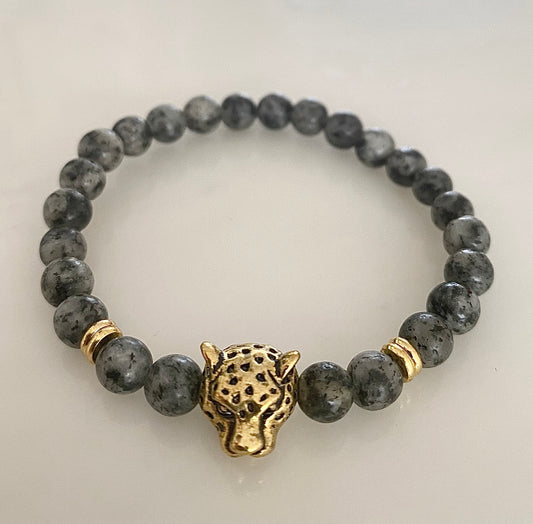 HAWKS EYE LEOPARD BRACELET