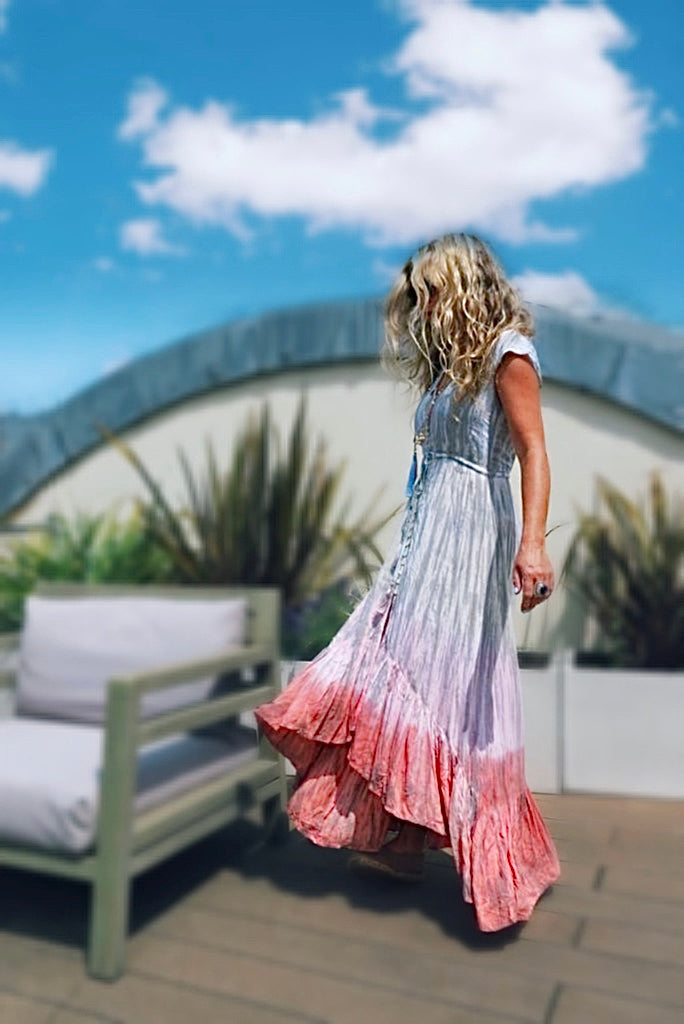 RAINBOW THROUGH THE RAIN DRESS